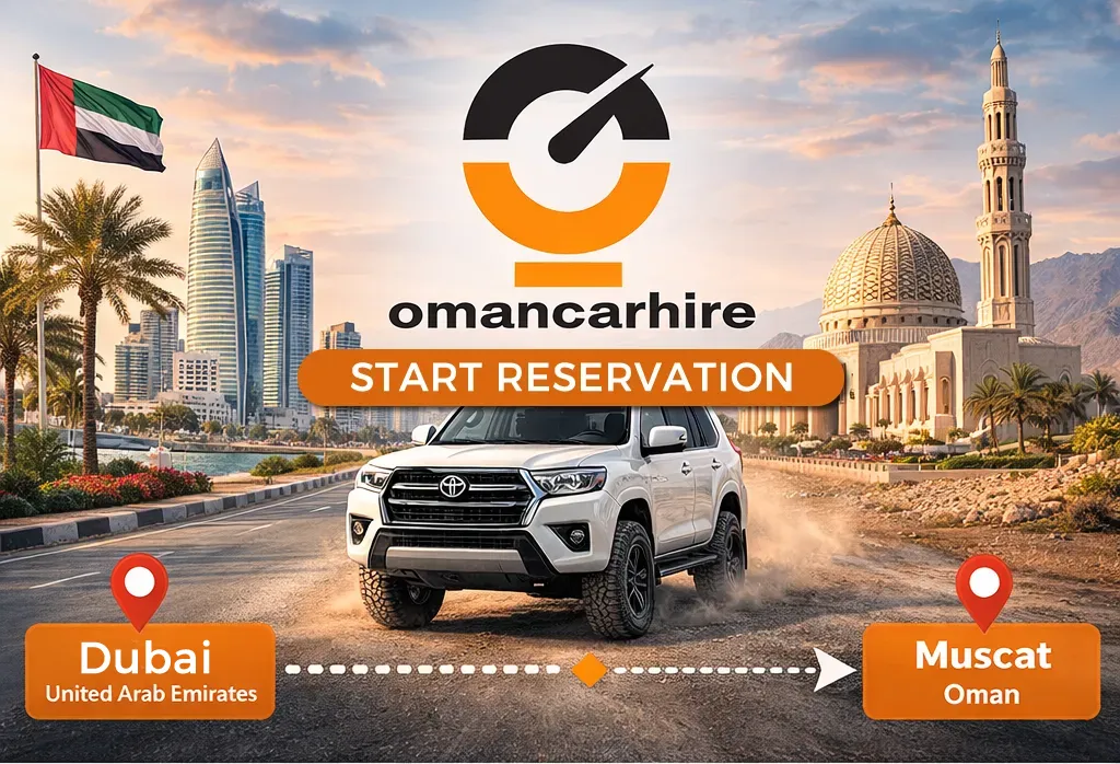 Dubai to Muscat Rent a Car